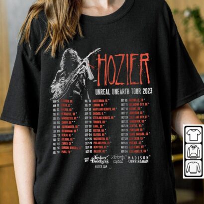 Hozier Shirt, Unreal Unearth Tour 2023 tshirt, Hozier tour 2023 shirt