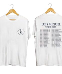 Luis Miguel Tour 2023 Shirt, Luis Miguel Shirt, Luis Miguel 2023 Concert Shirt