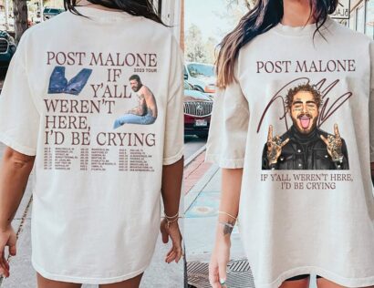 Post Malone 2023 Tour T Shirt, Post Malone tshirt, Comfort color shirt