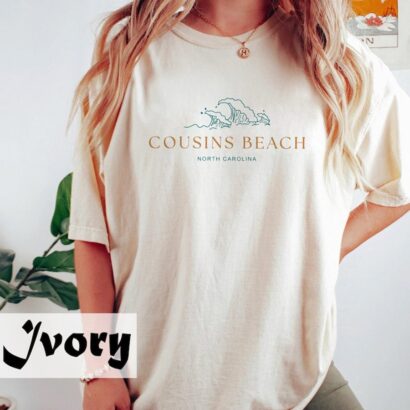 Cousin Beach Comfort Colors Shirt, North Carolina tee, Summer I Turned Pretty Shirt