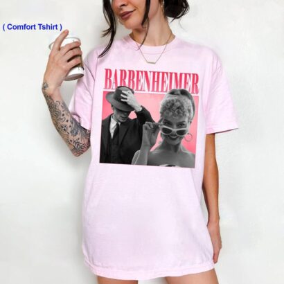 Barbenheimer T Shirt, Barbie Movie Shirt, Barbenheimer comfort color shirt