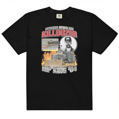 Legends Never Die Killdozer tshirt, Rip king 04 shirt