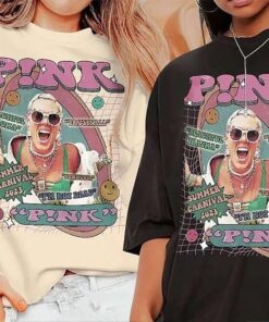 P!nk Pink Singer Summer Carnival 2023 Tour TShirt, Comfort Colors TShirt, Trustfall Album Shirt, Pink Tour Shirt