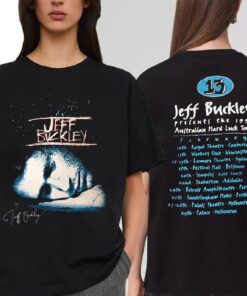 Vintage 1996 Jeff Buckley Hard Luck Tour T-Shirt, 90s Jeff Buckley Concert Tour T-Shirt