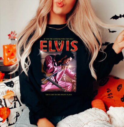 Elvis Presley Shirt, King Of Rock N Roll Movie 2023 TShirt