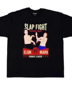 Elon Musk Vs Mark Zuckerberg Slap Fight Rumble Night Shirt