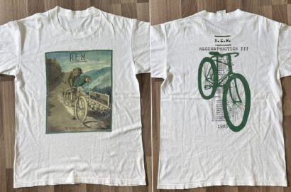 1985 Rem Reconstruction III Tour T-Shirt, 80s REM Rock Band Shirt