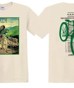 1985 Rem Reconstruction III Tour T-Shirt, 80s REM Rock Band Shirt
