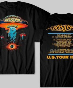 Boston Rock Band Concert Tour 1987 T-Shirt, Boston Tour Shirt