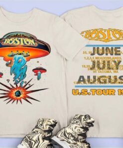Boston Rock Band Concert Tour 1987 T-Shirt, Boston Tour Shirt