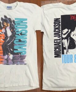 Michael Jackson Bad Tour 1988 T-Shirt, Vtg Michael Jackson Shirt,80s Michael Jackson Shirt