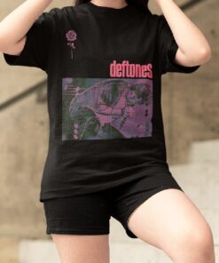 Deftones T-shirt - Deftones Tee - Deftonesl Hoodie Around the Fur White Pony