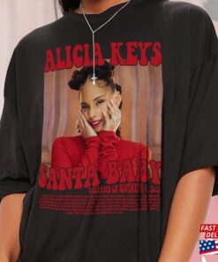 Alicia Keys Music Shirt K2 Santa Baby Album Sweatshirt T-Shirt