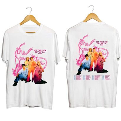 The Regrettes Get The F*ck Of LA Tour Shirt, The Regrettes Band Shirt