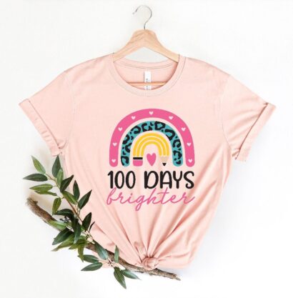 100 Days Brighter shirt, Back To School Shirt