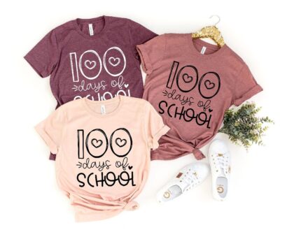 100 Days Of School Shirt, 100th Day Of School, Back To School Shirt