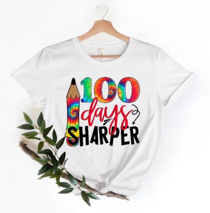 100 Days Brighter Shirt, Teacher Shirt, 100 Days School Shirt