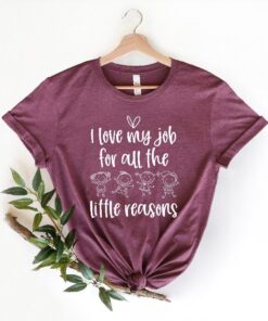 Back To School Shirt, I Love My Job For All The Little Reasons Shirt