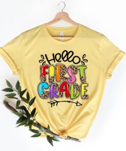 Hello First Grade Shirt, Back To School Shirt, Team Teacher Shirt