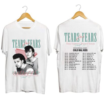 Tears for Fears The Tipping Point Tour 2023 Shirt, Tears for Fears 2023