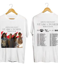 Greta Van Fleet Starcatcher World Tour 2023 Shirt, Greta Van Fleet 2023 Tour Shirt, Comfort color shirt