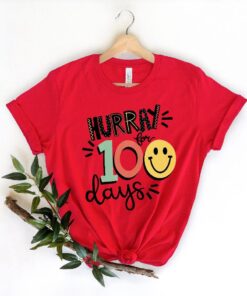 Hurray For 100 Days Shirt,100 Days Brighter Shirt, 100th Day Of School Shirt