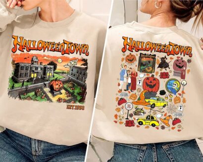 Halloweentown University shirt, Halloweentown Est 1998 Sweatshirt, Halloweentown 1998 Shirt