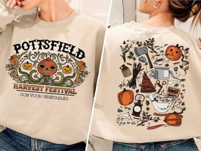 Pottsfield Sweatshirt, Pottsfield Harvest Festival shirt, Autumn Harvest Shirt