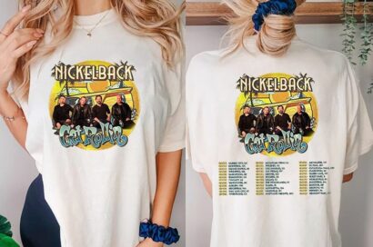 Nickelback Tour 2023 T-Shirt, Nickelback Concert 2023 Shirt, Nickleback Merch