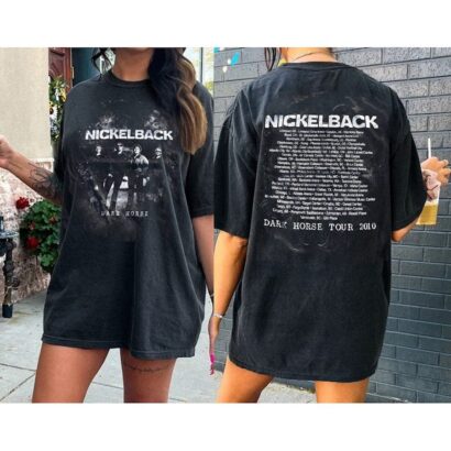 Nickelback Dark Horse Tour 2010 Shirt, Nickleback Band T-Shirt, Nickleback Comfort color shirt