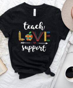 Teach Love Inspire Shirt, Back To School Shirt, First Grade Teacher Shirts