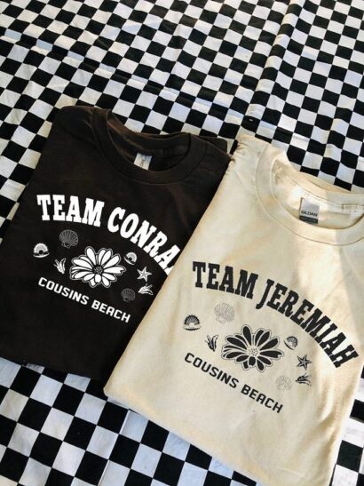 Cousins Beach Team Conrad Team Jeremiah shirt, The Summer I Turned Pretty shirt american eagle