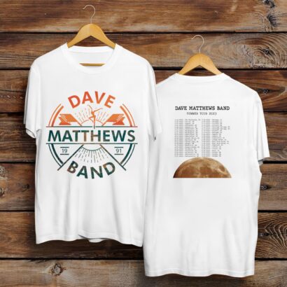 Dave Matthews Band 2023 Tour T-Shirt, DMB Dave Matthews Band Shirt