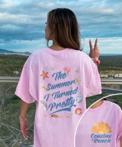 Cousins Beach Sweatshirt, The Summer I Turned Pretty shirt, Beach Vibe Shirt, Positive Quote Girl Hoodie, Summer Tee