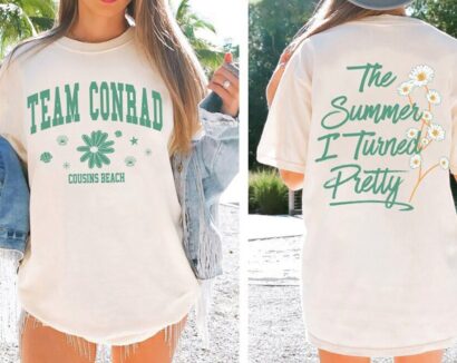 Personalized Cousins Beach Team Shirt, Team Conrad Shirt, Summer I Turned Pretty Shirt, Cousins Beach Shirt, Beach Summer Trip Gifts