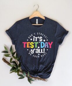 It's Test Day Y'all Shirt,testing Shirt, Teacher Shirts, Teacher Team Shirts