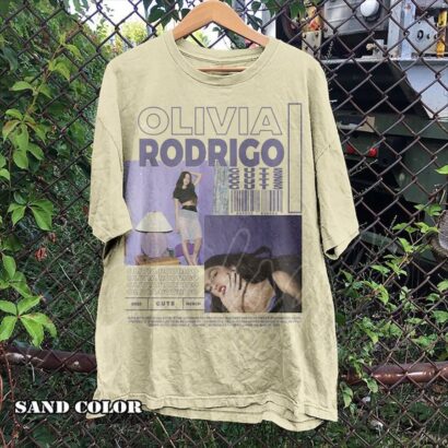 Vintage Olivia Rodrigo TShirt Gift For Him and Her, Olivia Rodrigo Vintage Unisex Shirt, Olivia Rodrigo Guts 90s retro design graphic tee