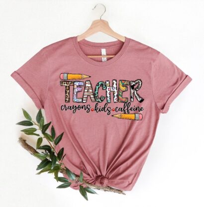 Teacher Shirts For Women, Kindergarten Teacher Shirt