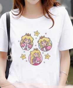 Princess Peach Sweatshirt, Pink Princess TShirt, Birthday Girl tshirt