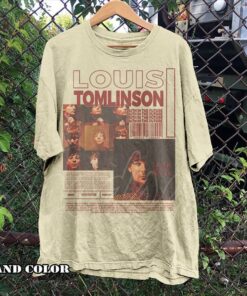 Louis Tomlinson Vintage 90s Inspired T-Shirt | Retro Y2k Graphic Unisex Shirt | Louis Tomlinson Merch | Louis Tomlinson Aesthetic poster tee