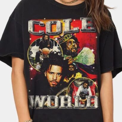 J. Cole Neighbors Comic Book Tee, J. Cole tshirt