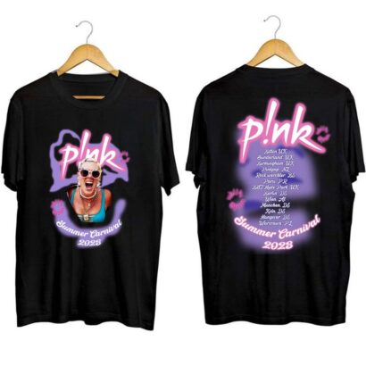 P!nk Pink Singer Summer Carnival 2023 Tour T-Shirt, Pink Tour Shirt