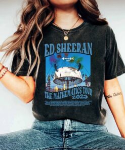 Ed Sheeran TShirt, Ed Sheeran Tour 2023 Bad Habit Shirt, Mathematics Tour 2023 Shirt, Comfort color shirt