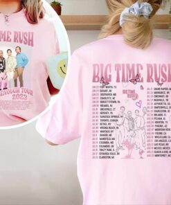 90s Vintage Big Time Rush Band Shirt, Big Time Rush Tour Shirt, Pop Music Shirt