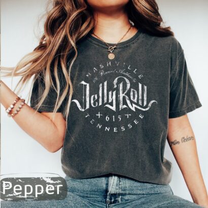 Jelly Roll Nashville Shirt, Jelly Comfort Color Shirt