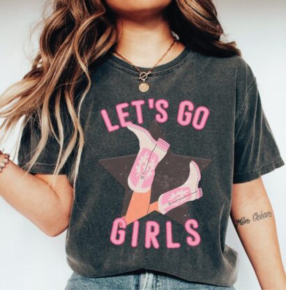 Lets Go Girls Shirt , Lets Go Girls Bachelorette Party Shirt, Bridal Party Shirt, Nashville Girls Trip T-Shirt, Lets Go Youth Shirt