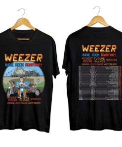 Weezer Indie Rock Roadtrip Tour 2023 Shirt, Weezer Band Shirt, Weezer 2023 Concert Shirt