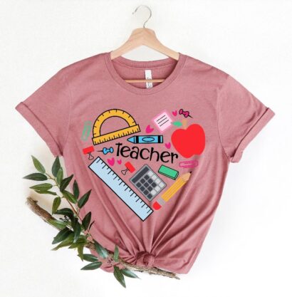 Inspirational Teacher Shirts, Teach Love Inspire Shirt,back To School Shirt