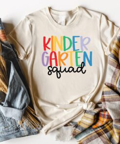Kindergarten Squad Shirt, Hello Kindergarten Shirt, Kindergarten Team Shirt