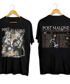 Post Malone Shirt, Posty If Y'all Weren't Here I'd Be Crying Shirt, Post Malone tour tshirt